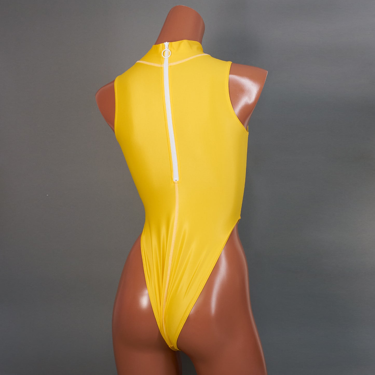 【REALISE】Hi neck high leg Swimsuit (K-0303 KW)