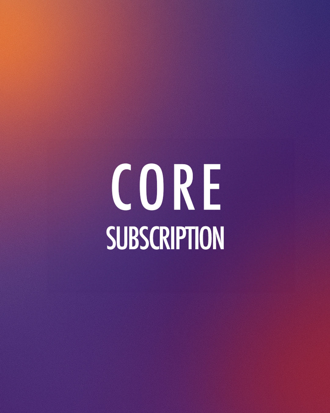 【SSGXXX CLUB】CORE | Monthly Subscription (¥2,200/month)
