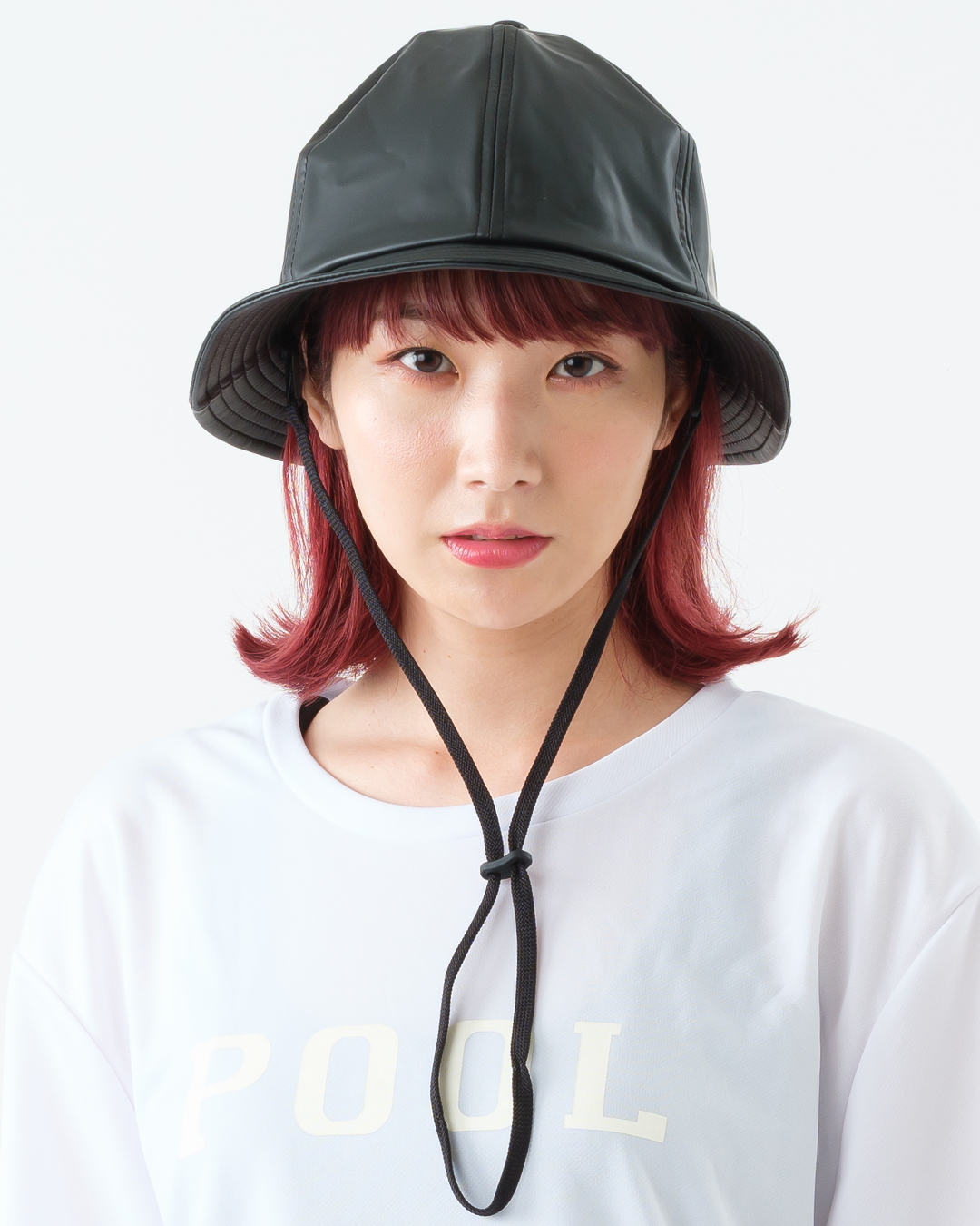 【POOLSIDER】Rubberized Metro Hat (PS-HG-001 BK-KW)