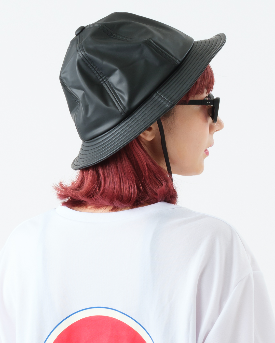 【POOLSIDER】Rubberized Metro Hat (PS-HG-001 BK-KW)