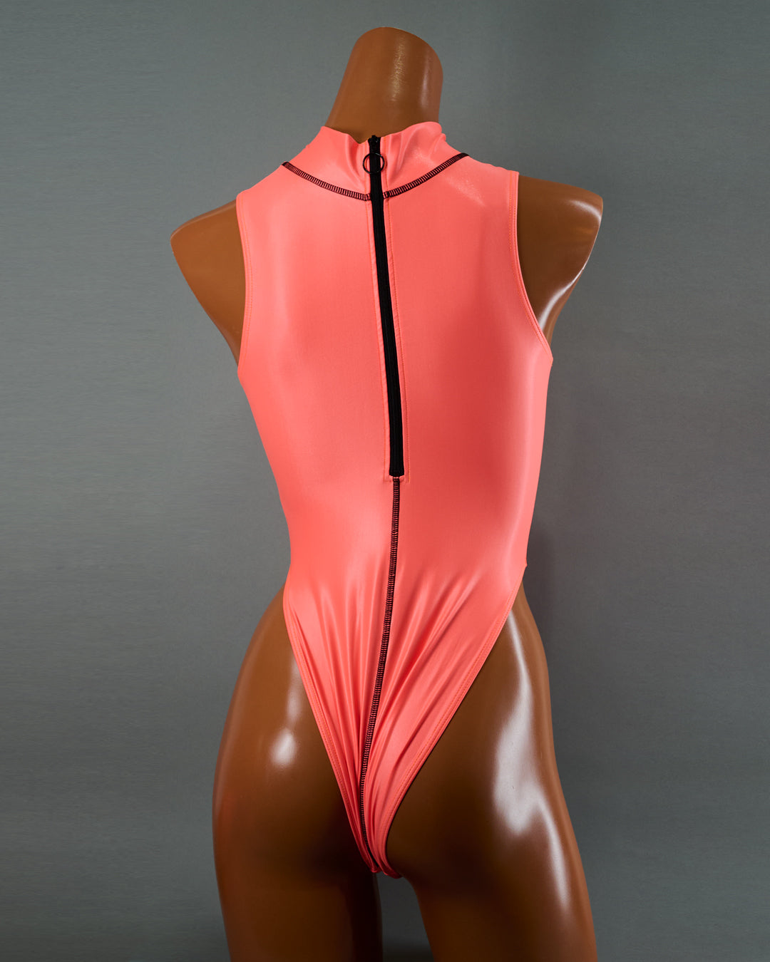 【REALISE】K-0303 Hi neck high leg — Acid Coral (K-0303 KW) extra image