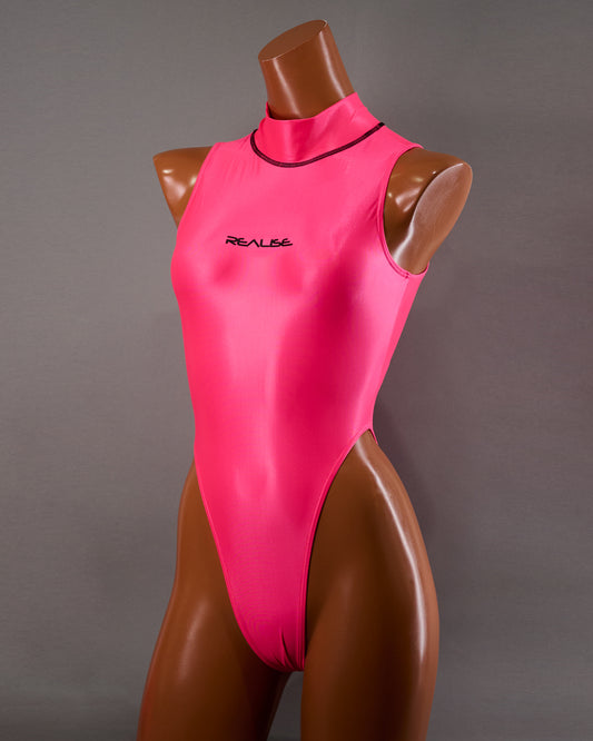 【REALISE】K-0303 Hi neck high leg — Toxic Rose (K-0303 KW)