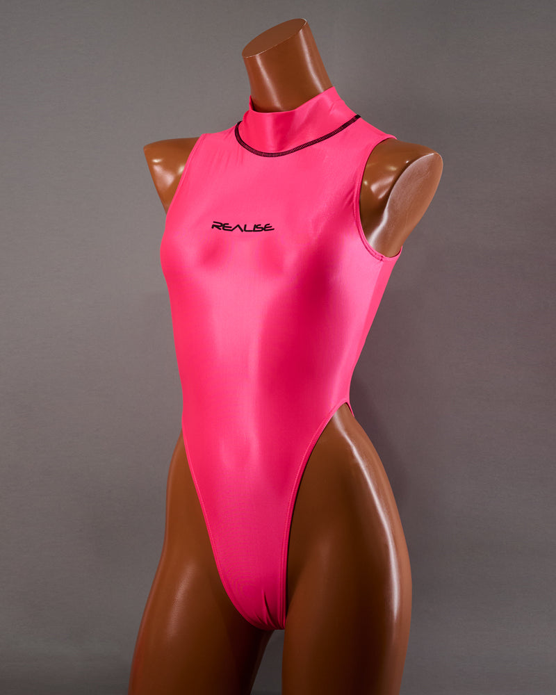 【REALISE】K-0303 Hi neck high leg — Toxic Rose (K-0303 KW)