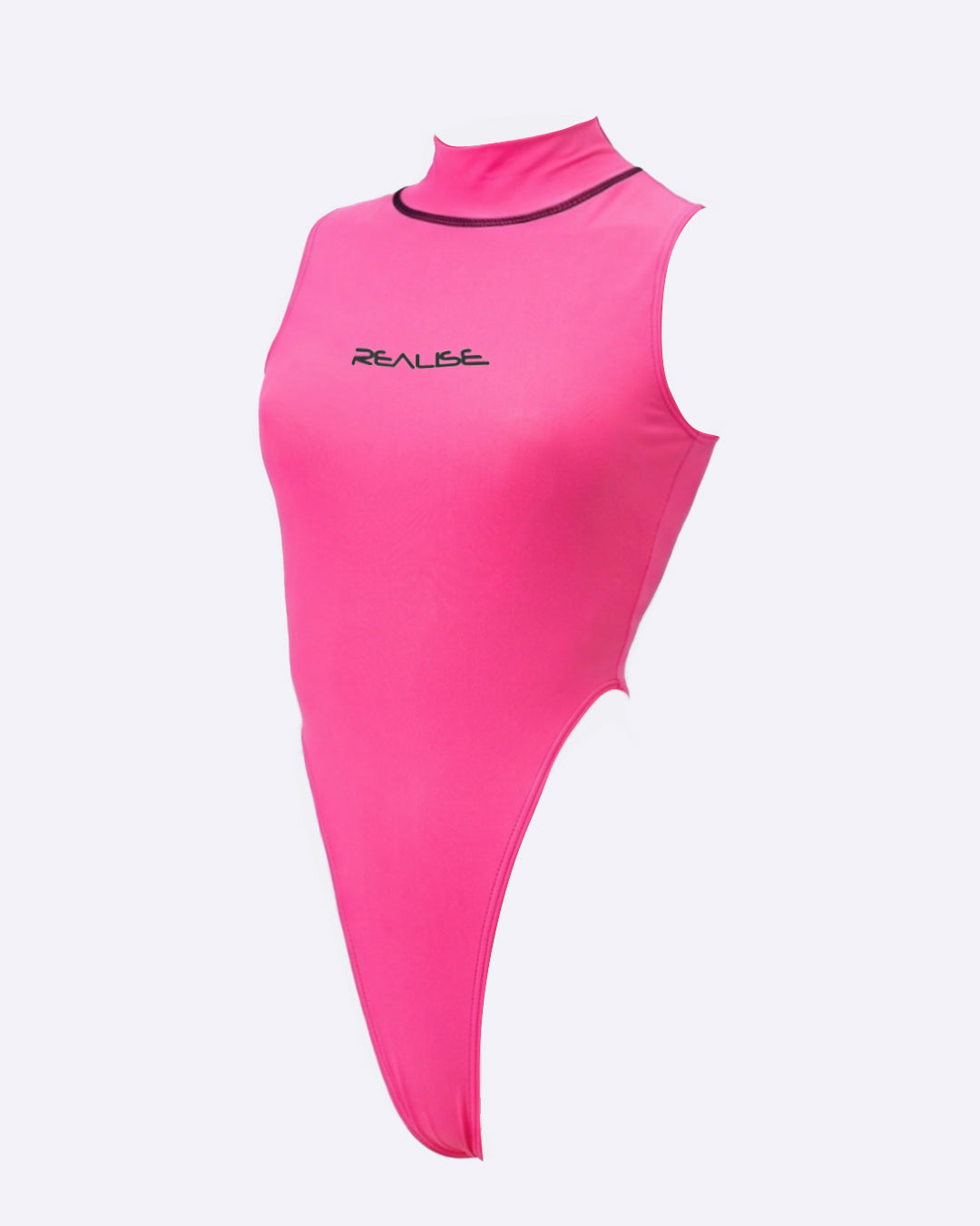 【REALISE】T-0303 Hi neck Thong back — Toxic Rose extra image