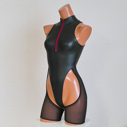 “SOLDOUT🙏”【REALISE】Cut Out Rubberized Thong Swimsuit (RSFT-002 HRD-NM)