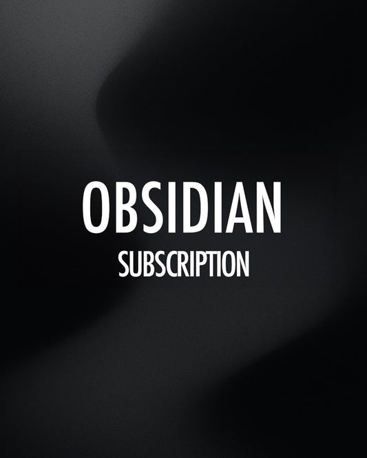 【SSGXXX CLUB】OBSIDIAN | Monthly Subscription (¥5,500/month)