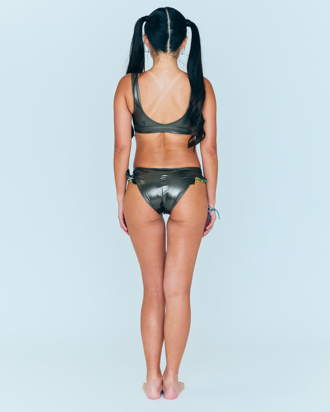 "New Price"【POOLSIDER】SEA ANGEL — Metallic Bikini(PS-SS-20-1000-03HL)