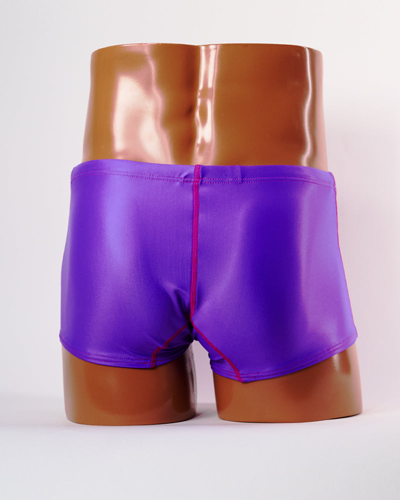 【Men's】Neo Circuit Boxer — Vivid Purple  (LMP-003BX-KW)